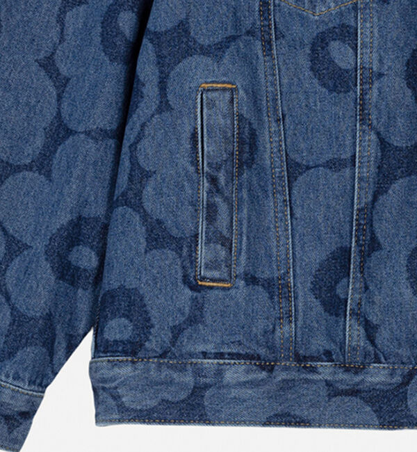 Marimekko「Maridenim Murros Unikko ジーンズジャケット」|その他|