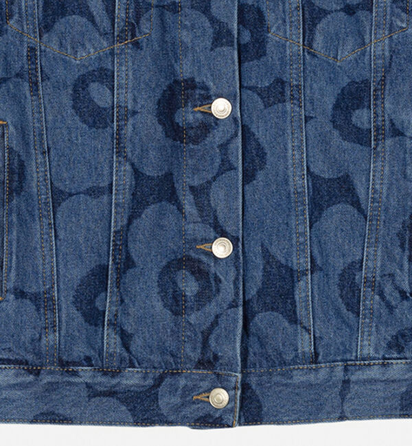 Marimekko「Maridenim Murros Unikko ジーンズジャケット」|その他|