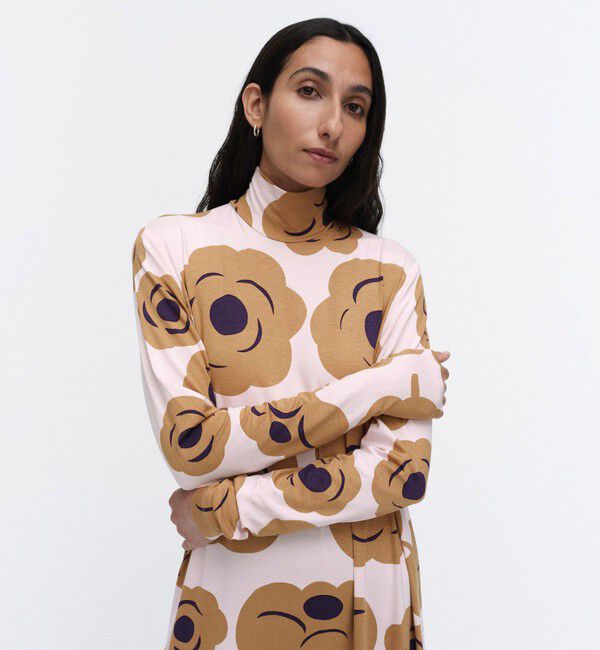 Marimekko「【一部店舗・オンラインストア限定】Cavea Tumma ワンピース」|ワンピース|