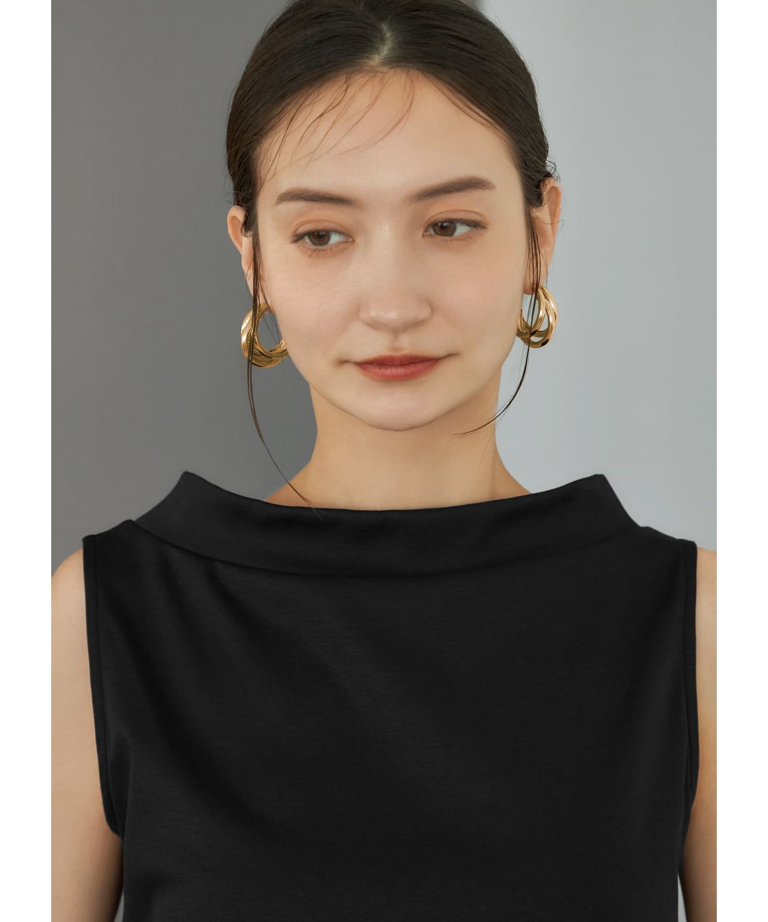 STYLE DELI「トリプルリングフープピアス」|ピアス|