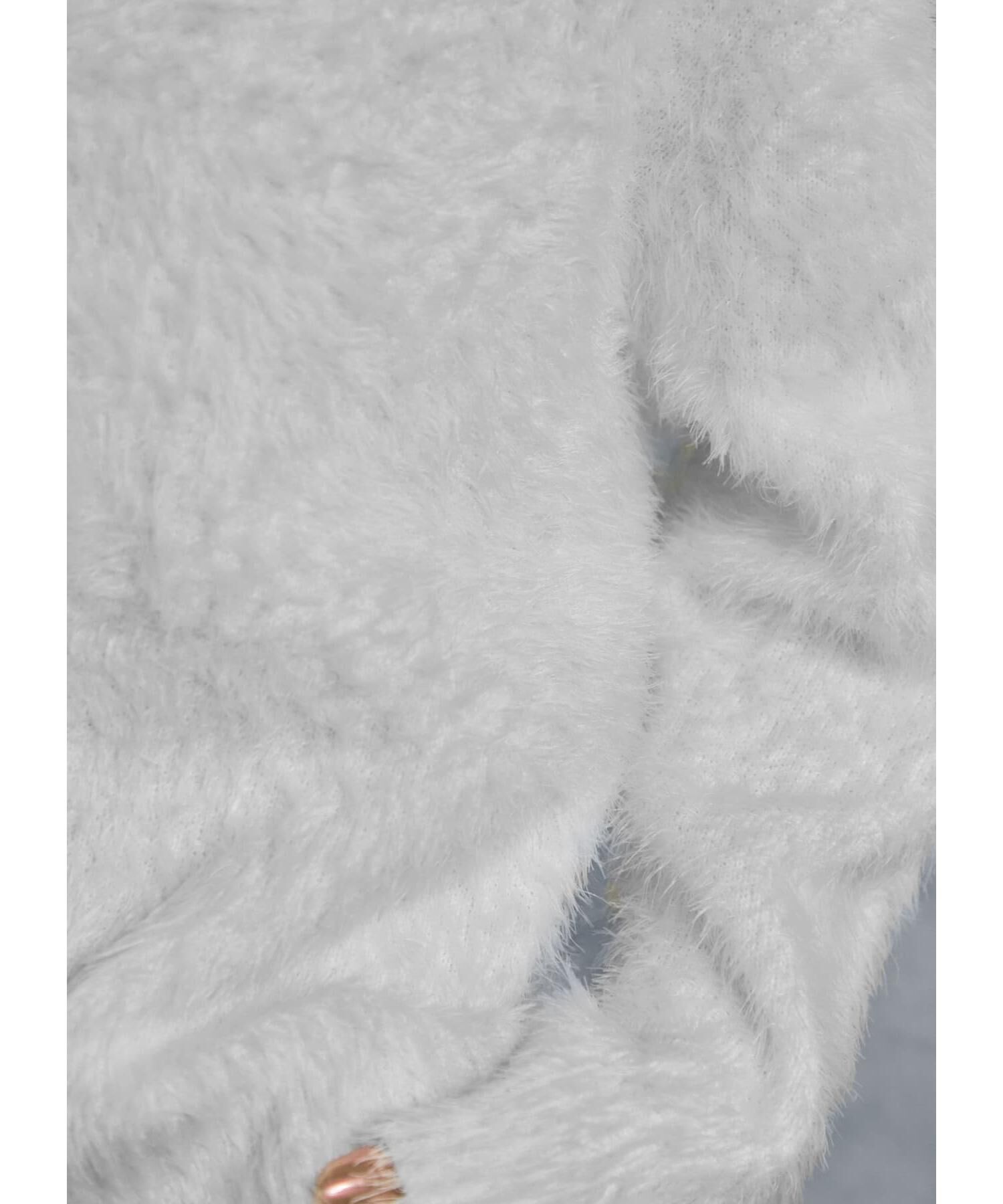 STYLE DELI「ふわふわシャギーオフタートルニット」|ニット・セーター|