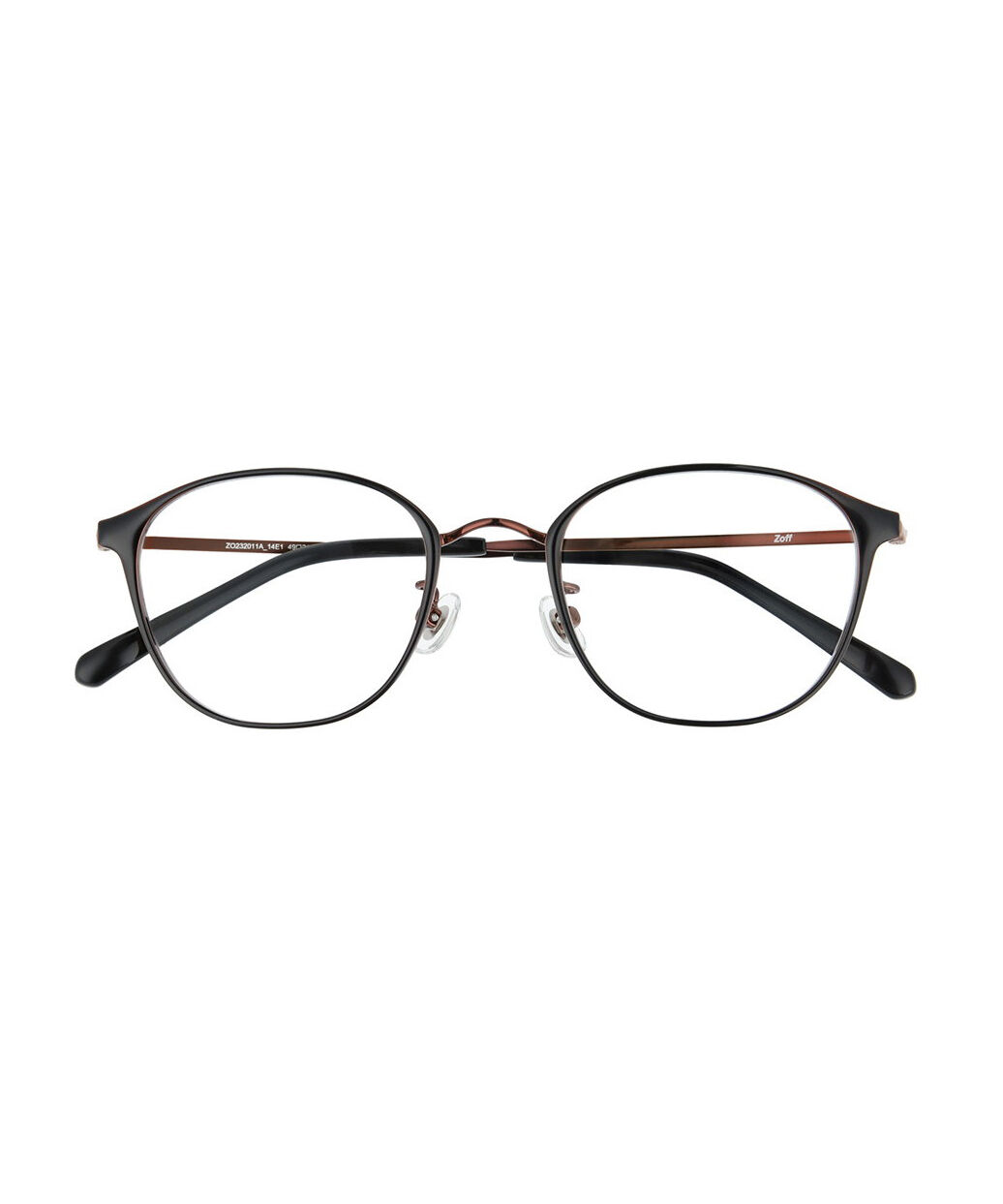  「ウェリントン型 メガネ｜インテリジェンスな雰囲気漂うフレーム/ClassicMetal レンズ交換券付き」|メガネ|