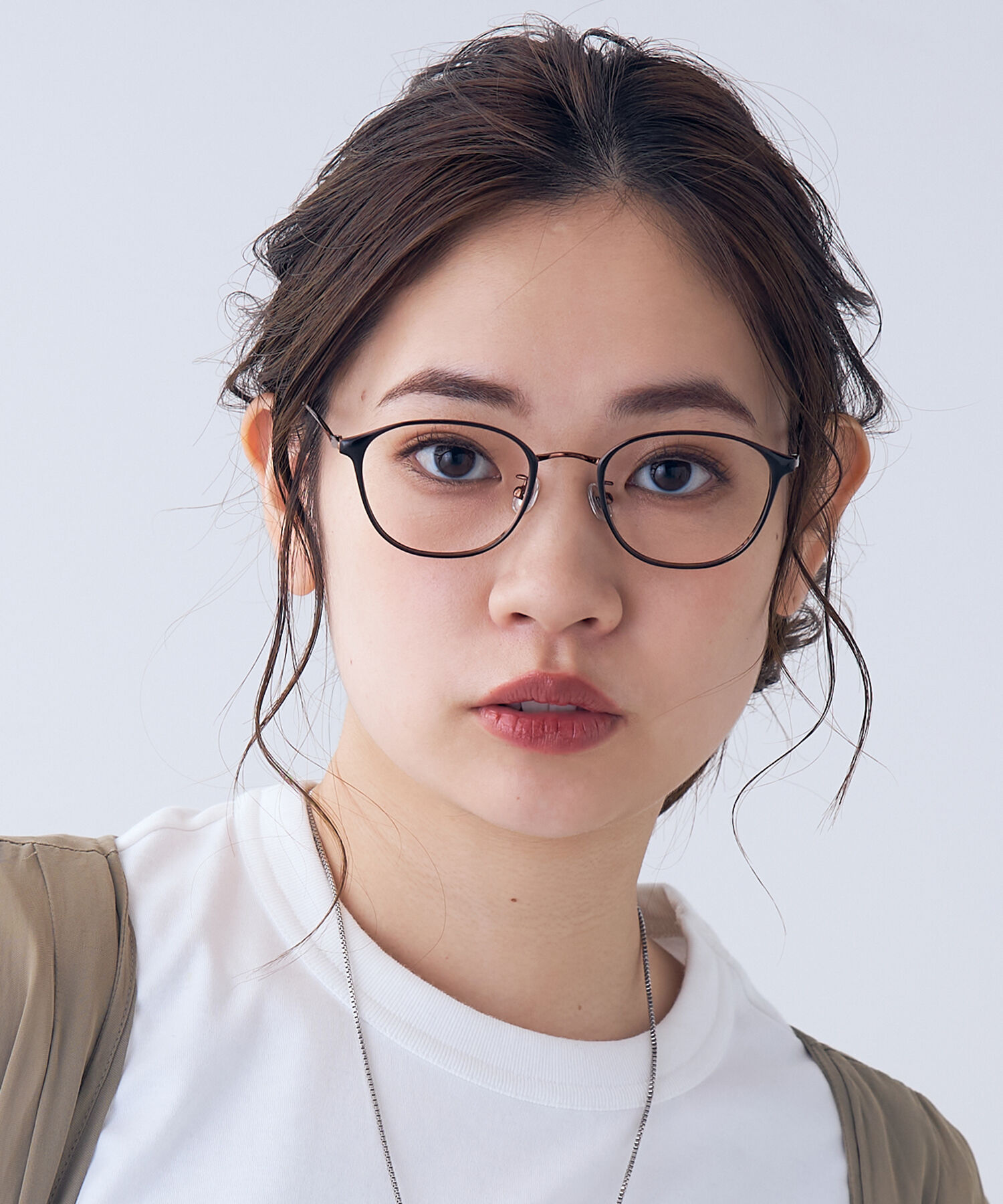  「ウェリントン型 メガネ｜インテリジェンスな雰囲気漂うフレーム/ClassicMetal レンズ交換券付き」|メガネ|