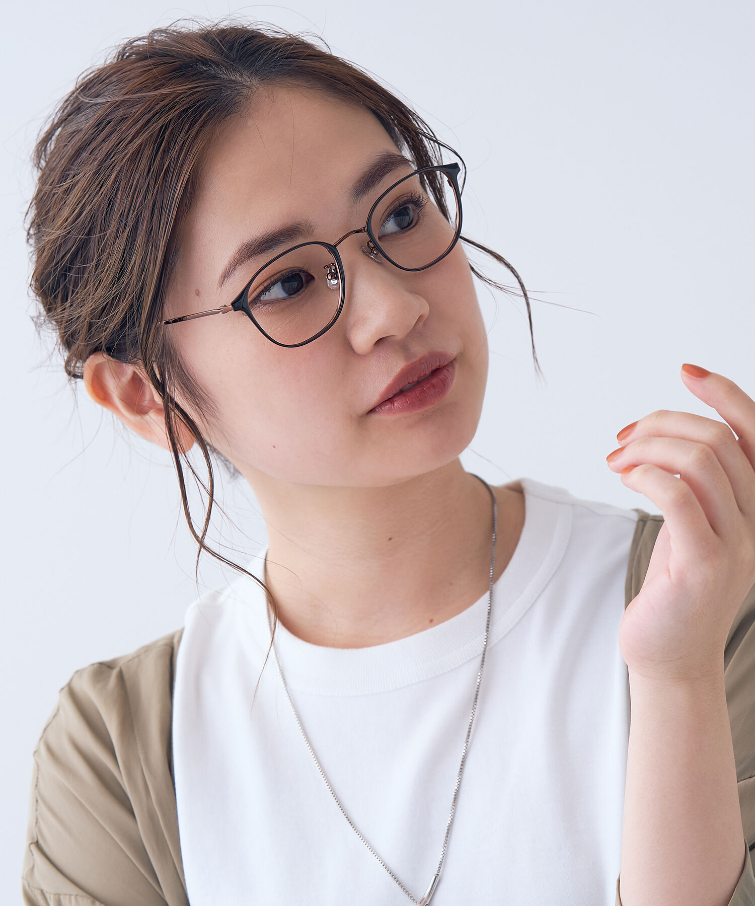  「ウェリントン型 メガネ｜インテリジェンスな雰囲気漂うフレーム/ClassicMetal レンズ交換券付き」|メガネ|