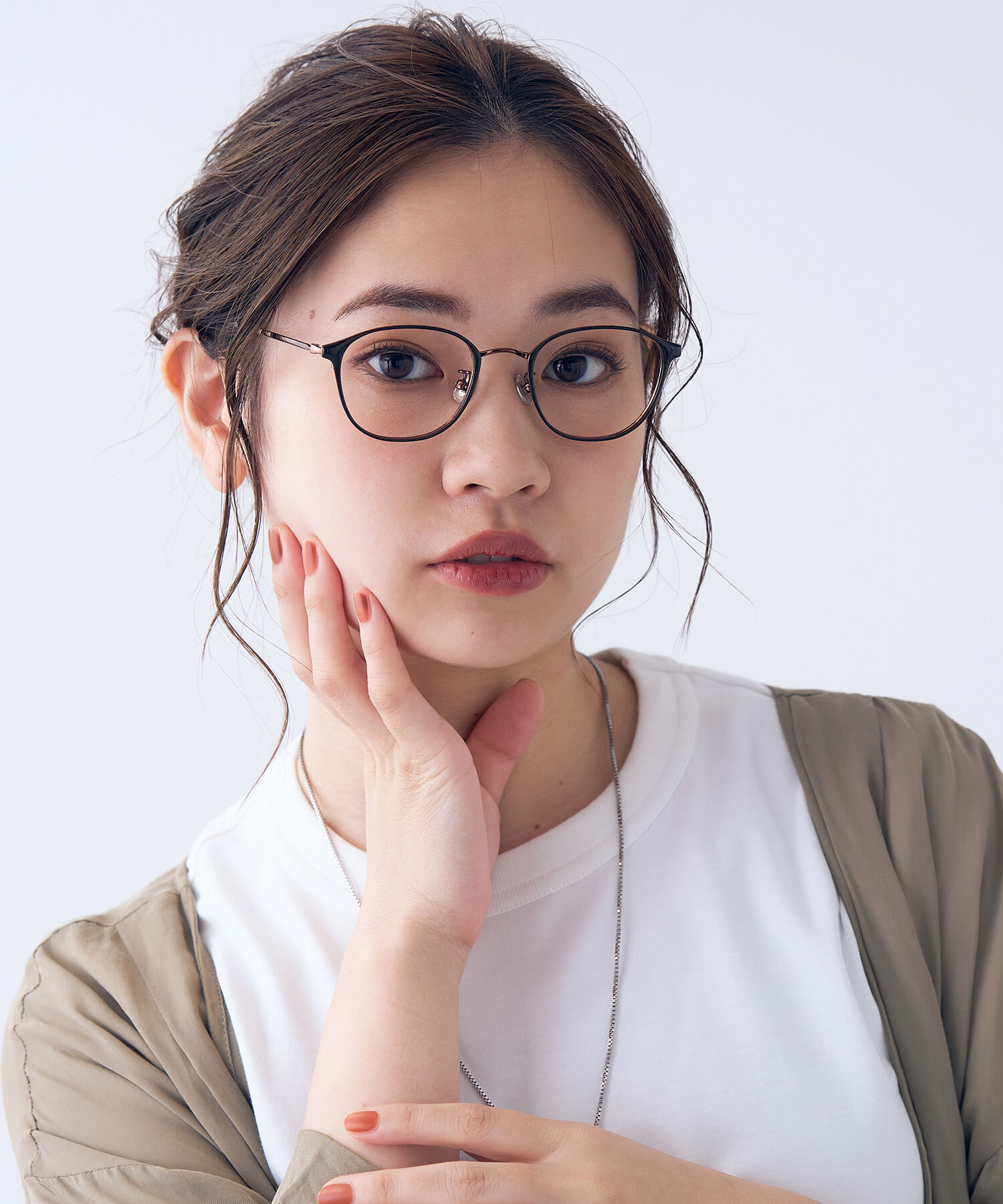  「ウェリントン型 メガネ｜インテリジェンスな雰囲気漂うフレーム/ClassicMetal レンズ交換券付き」|メガネ|