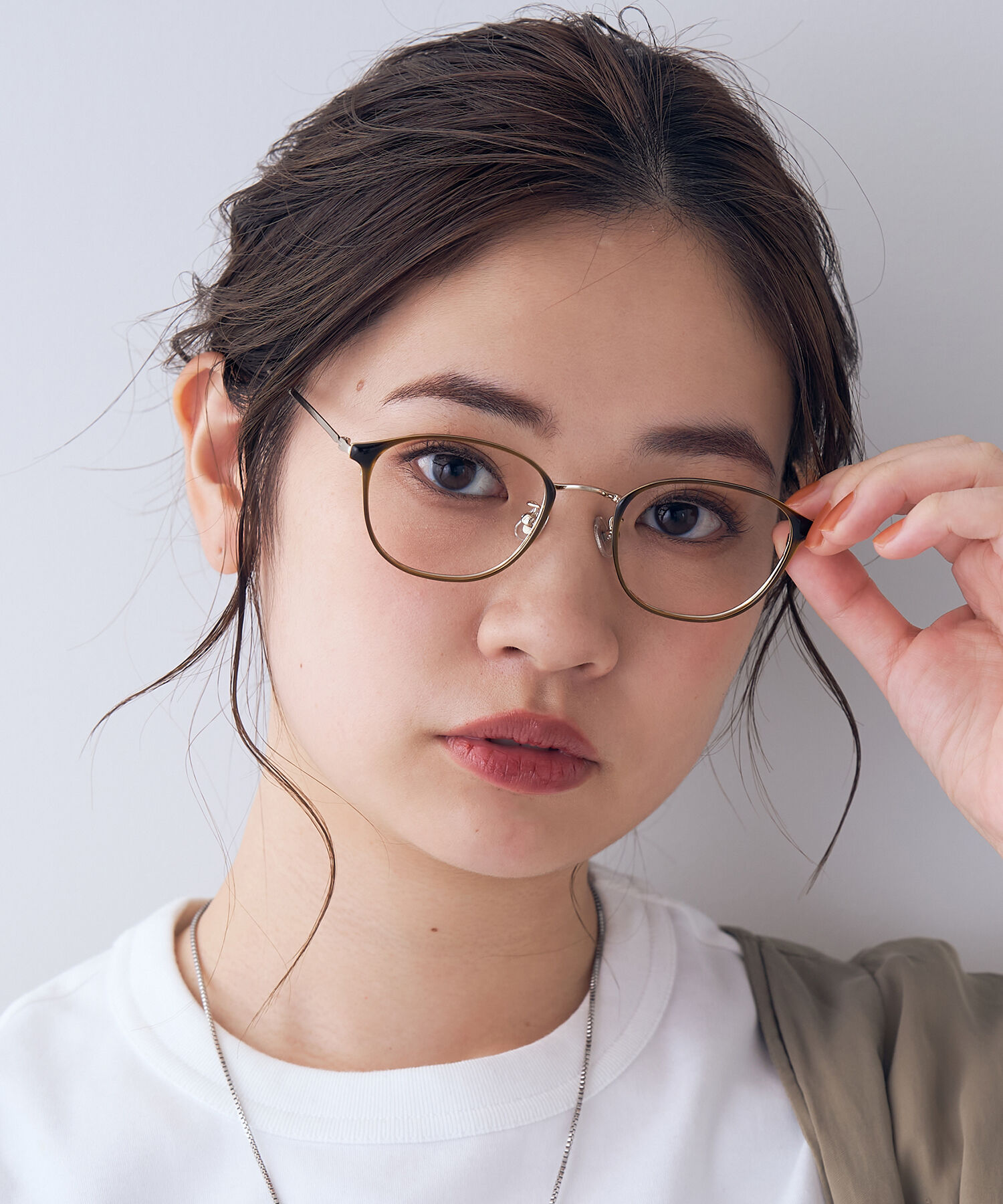  「ウェリントン型 メガネ｜インテリジェンスな雰囲気漂うフレーム/ClassicMetal レンズ交換券付き」|メガネ|