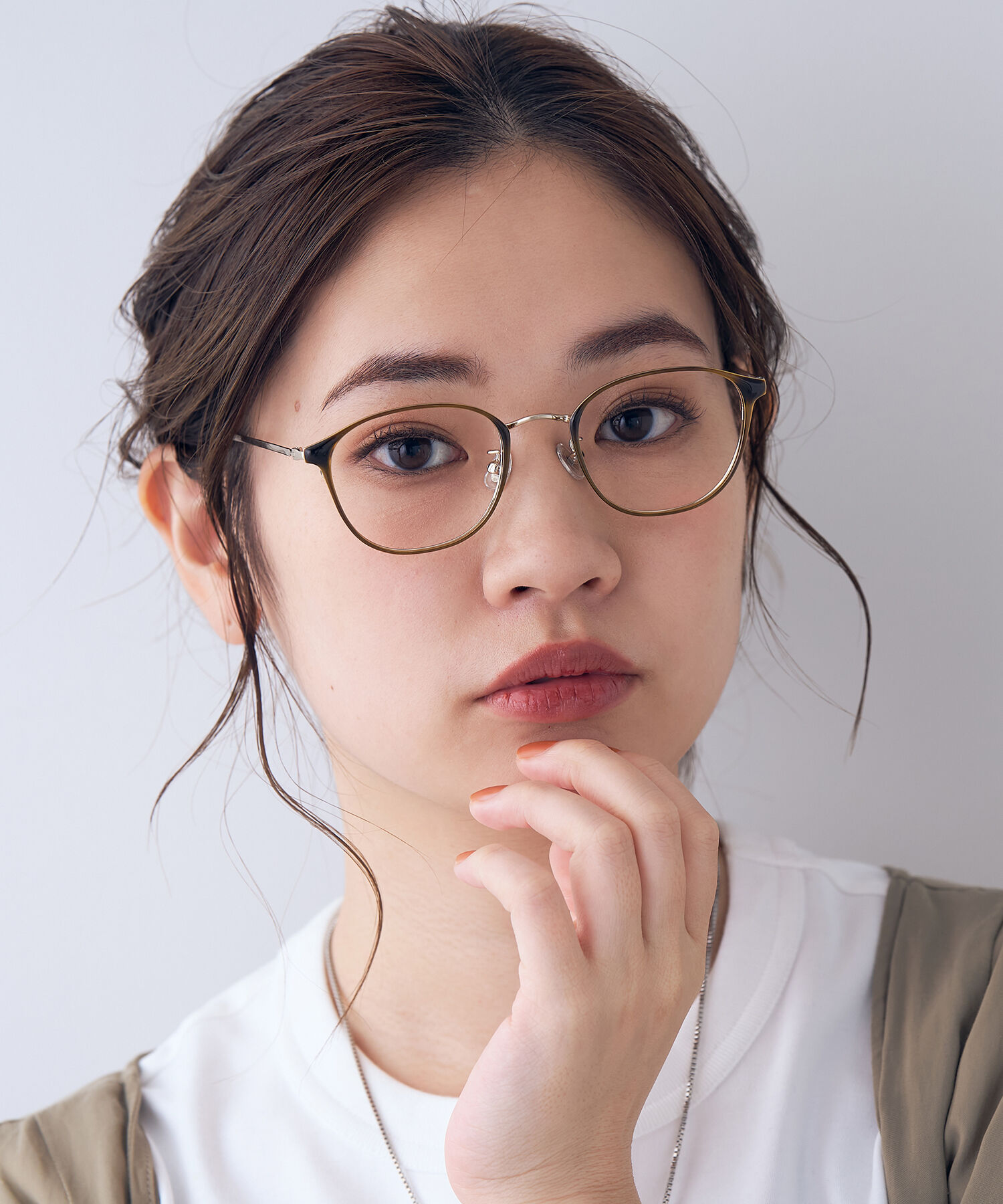  「ウェリントン型 メガネ｜インテリジェンスな雰囲気漂うフレーム/ClassicMetal レンズ交換券付き」|メガネ|