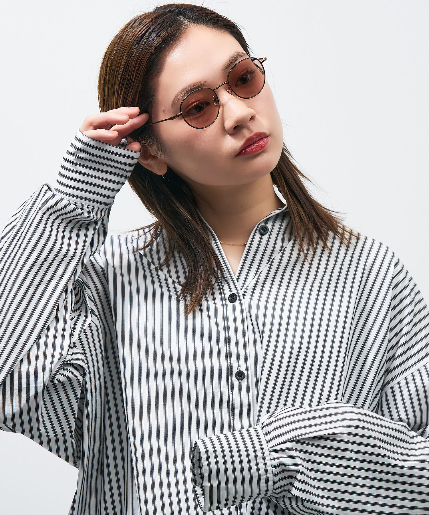  「Zoff | JOURNAL STANDARD relume ボストン型 サングラス UVカット 紫外線カット ジャーナルスタンダード」|サングラス|ブラック