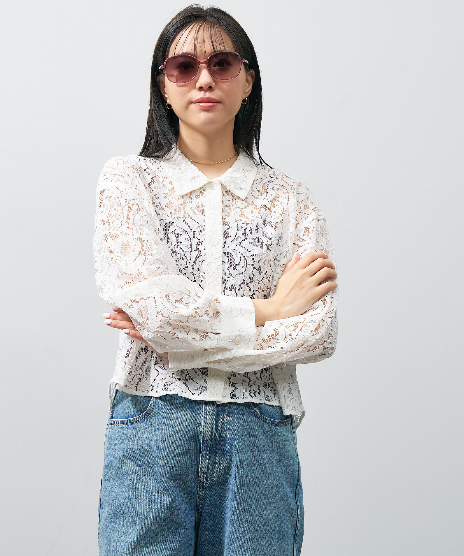  「ウェリントン型 サングラス｜ 大きめ UVカット 軽量 紫外線カット率99.9%以上 Zoff SMART」|サングラス|