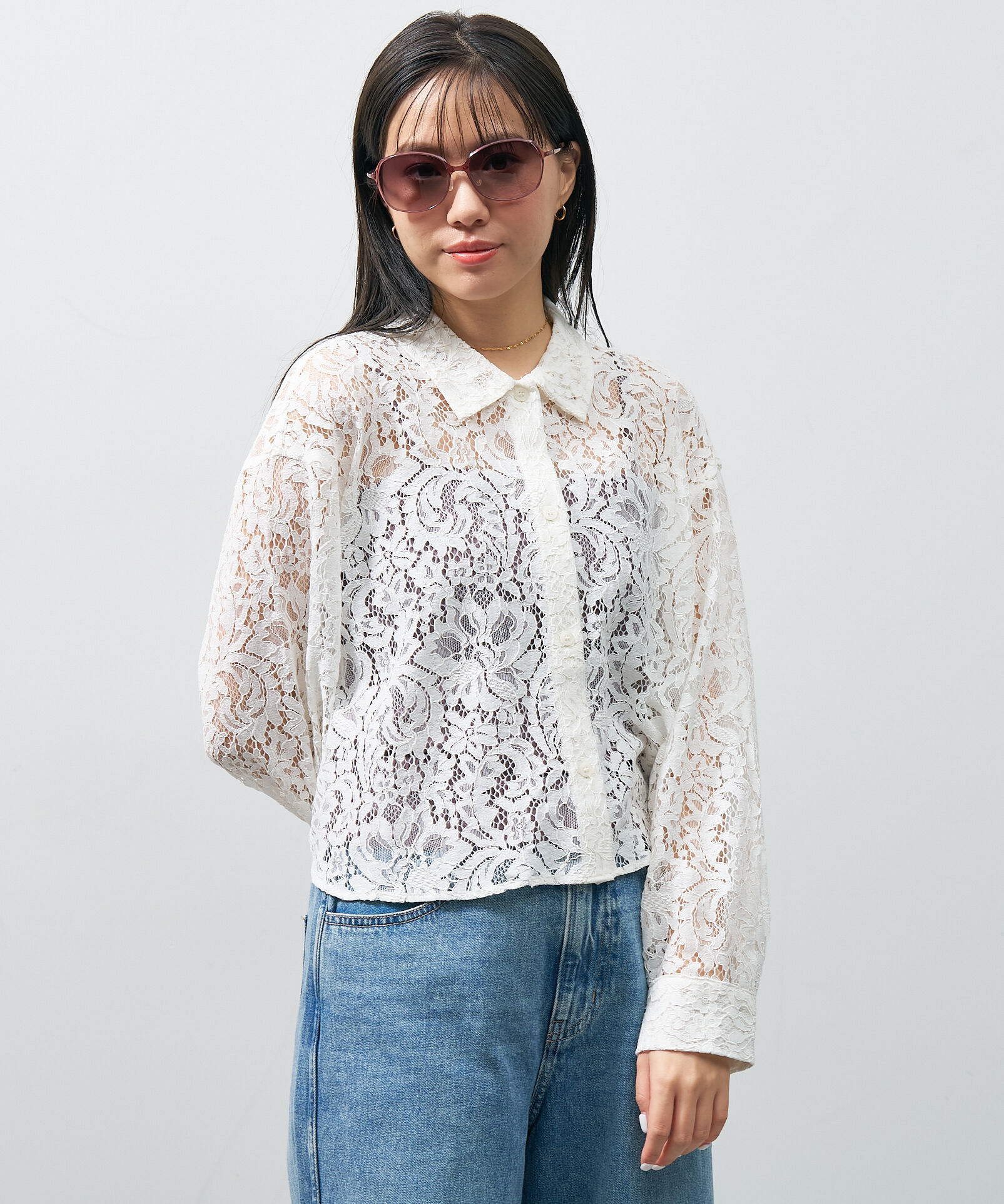  「ウェリントン型 サングラス｜ 大きめ UVカット 軽量 紫外線カット率99.9%以上 Zoff SMART」|サングラス|