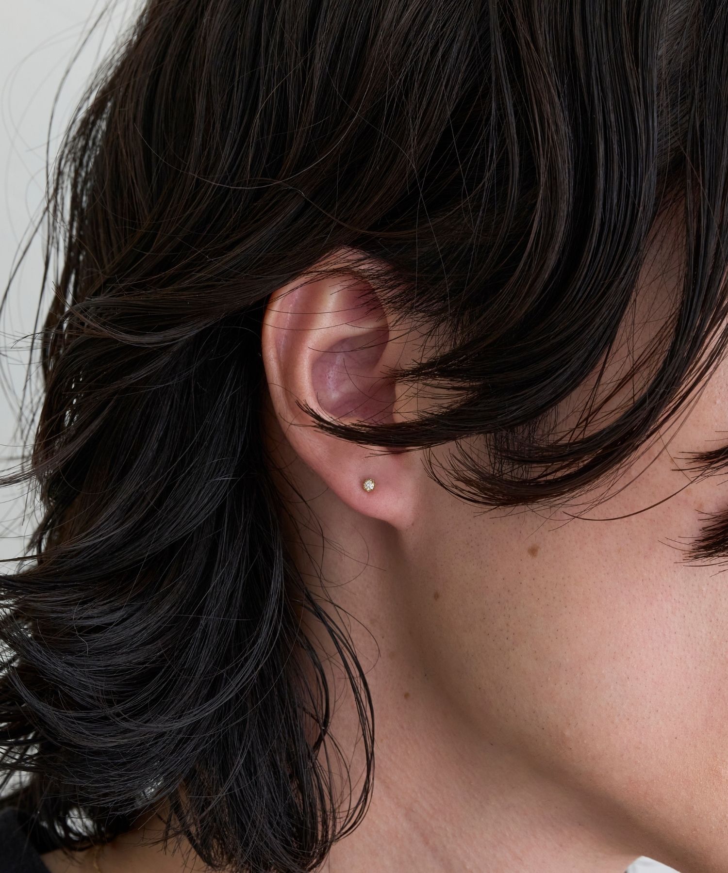 JUPITER「【片耳/K18】ダイヤモンドピアス」|ピアス|