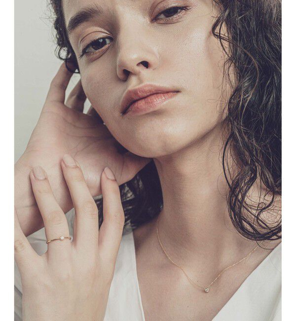 ete「K18 ダイヤモンド ネックレス「ブライト」」|ネックレス|