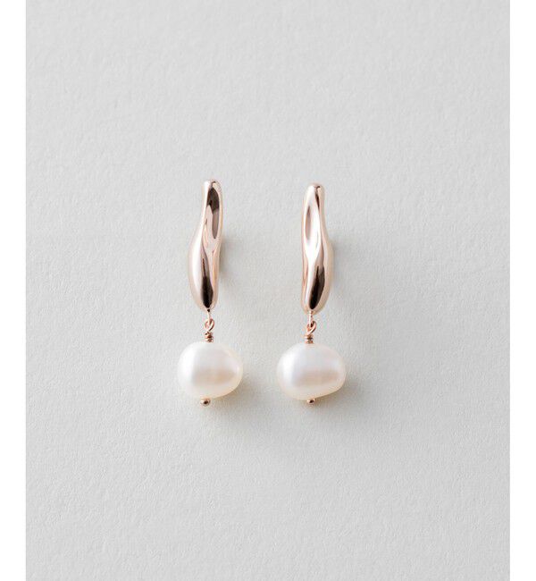 ete「パール イヤリング」|イヤリング|ピンクゴールド