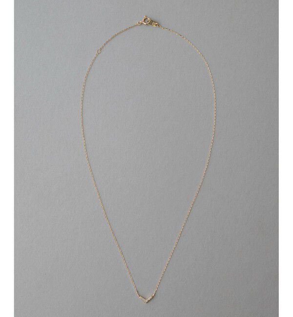 ete「[レイヤード] K10YG ダイヤモンド ネックレス」|ネックレス|