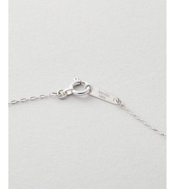 Jouete「K18WG ダイヤモンド ネックレス」|ネックレス|