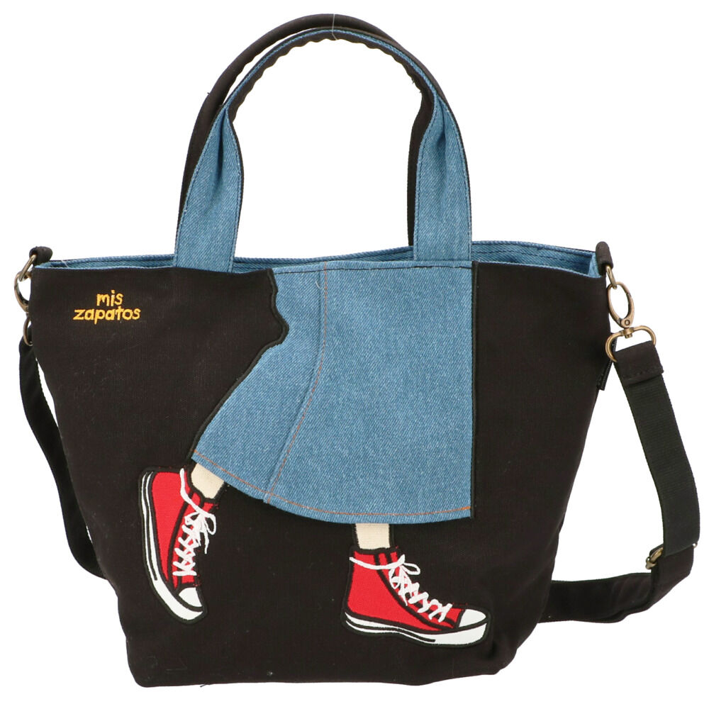 BACKYARD FAMILY「ショルダーバッグ レディース 斜めがけ 通販 小さめ コンパクト カジュアル おしゃれ 軽量 軽い」|トートバッグ|ブラック1