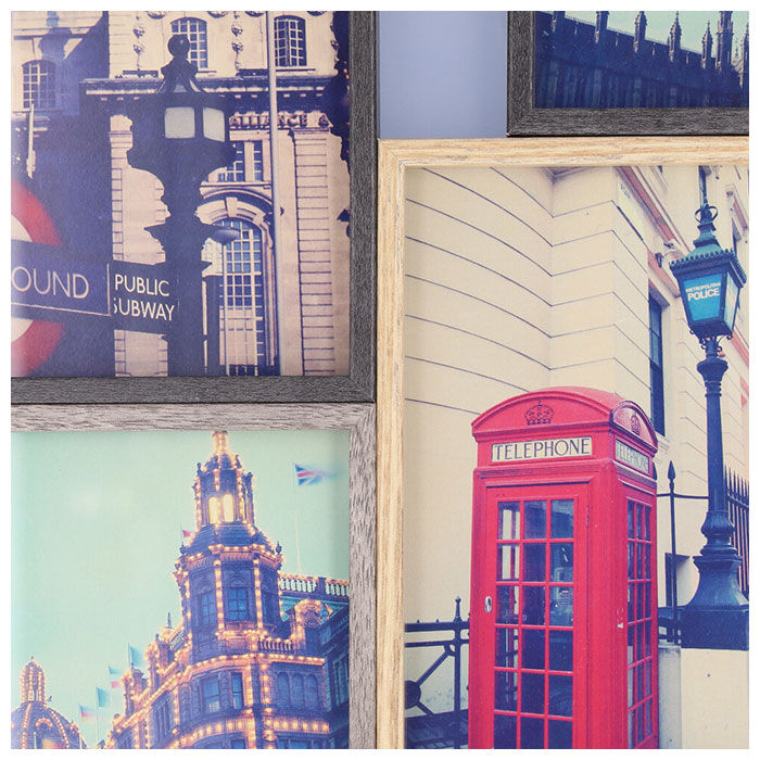 BACKYARD FAMILY「フォトフレーム 壁掛け 通販 写真立て 複数 木製 ハガキサイズ ポストカード KGサイズ」|その他|