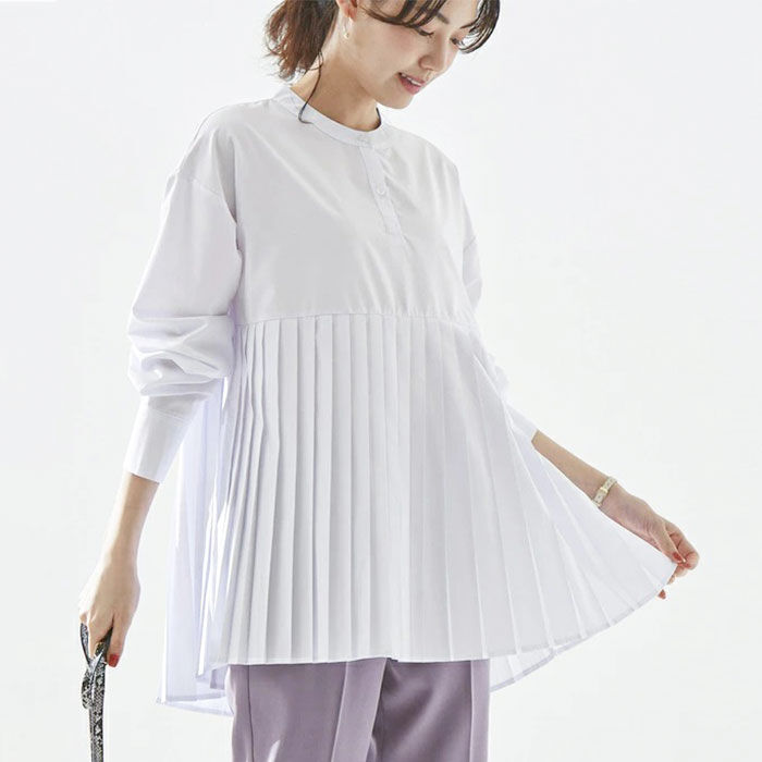 BACKYARD FAMILY「ブラウス 長袖 レディース きれいめ 通販 シャツブラウス シャツ トップス」|シャツ・ブラウス|