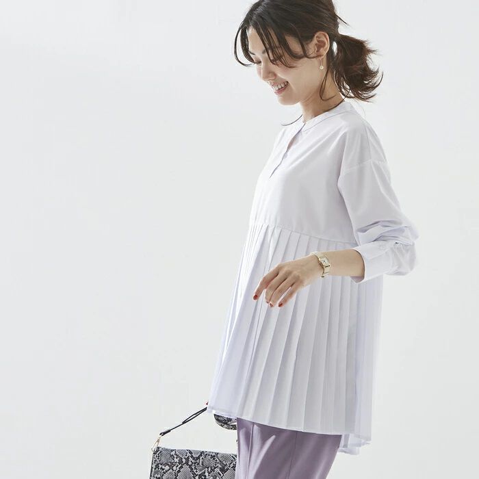 BACKYARD FAMILY「ブラウス 長袖 レディース きれいめ 通販 シャツブラウス シャツ トップス」|シャツ・ブラウス|