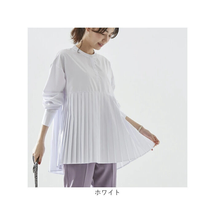 BACKYARD FAMILY「ブラウス 長袖 レディース きれいめ 通販 シャツブラウス シャツ トップス」|シャツ・ブラウス|