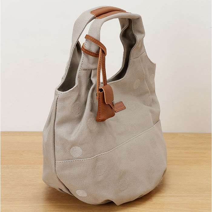 BACKYARD FAMILY「トートバッグ ドット toleur 通販 レディース ハンドバッグ コットンキャンバス 手提げ」|トートバッグ|