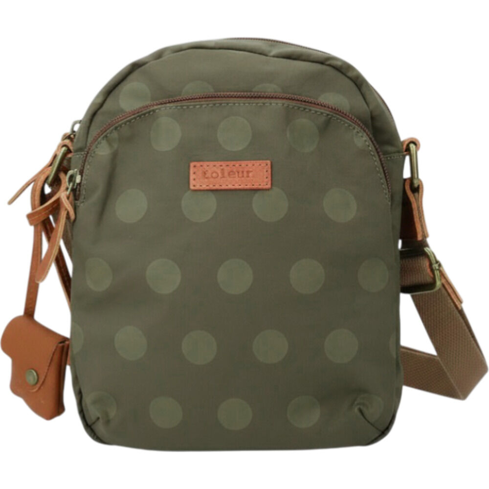 BACKYARD FAMILY「toleur ショルダーバッグ 通販 ナイロンショルダー スクエアショルダーバッグ」|ショルダー・メッセンジャー|グリーン1