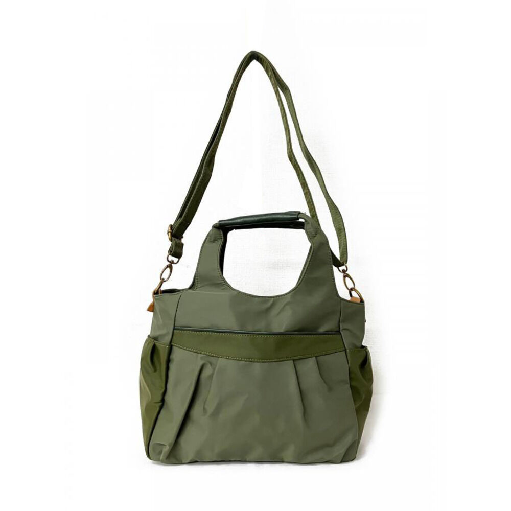 BACKYARD FAMILY「lafiel ラフィール トートバッグ 2WAY 撥水 通販 トートバック ナイロンバッグ」|トートバッグ|グリーン1