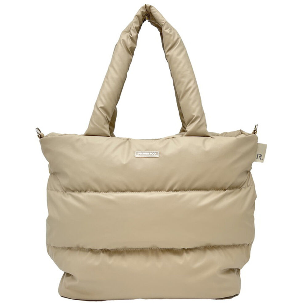 ROOTOTE「ROOTOTE ルートート トートバッグ 3682 通販 肩掛けバッグ 大きめ A4 通勤 通学」|トートバッグ|ベージュ1