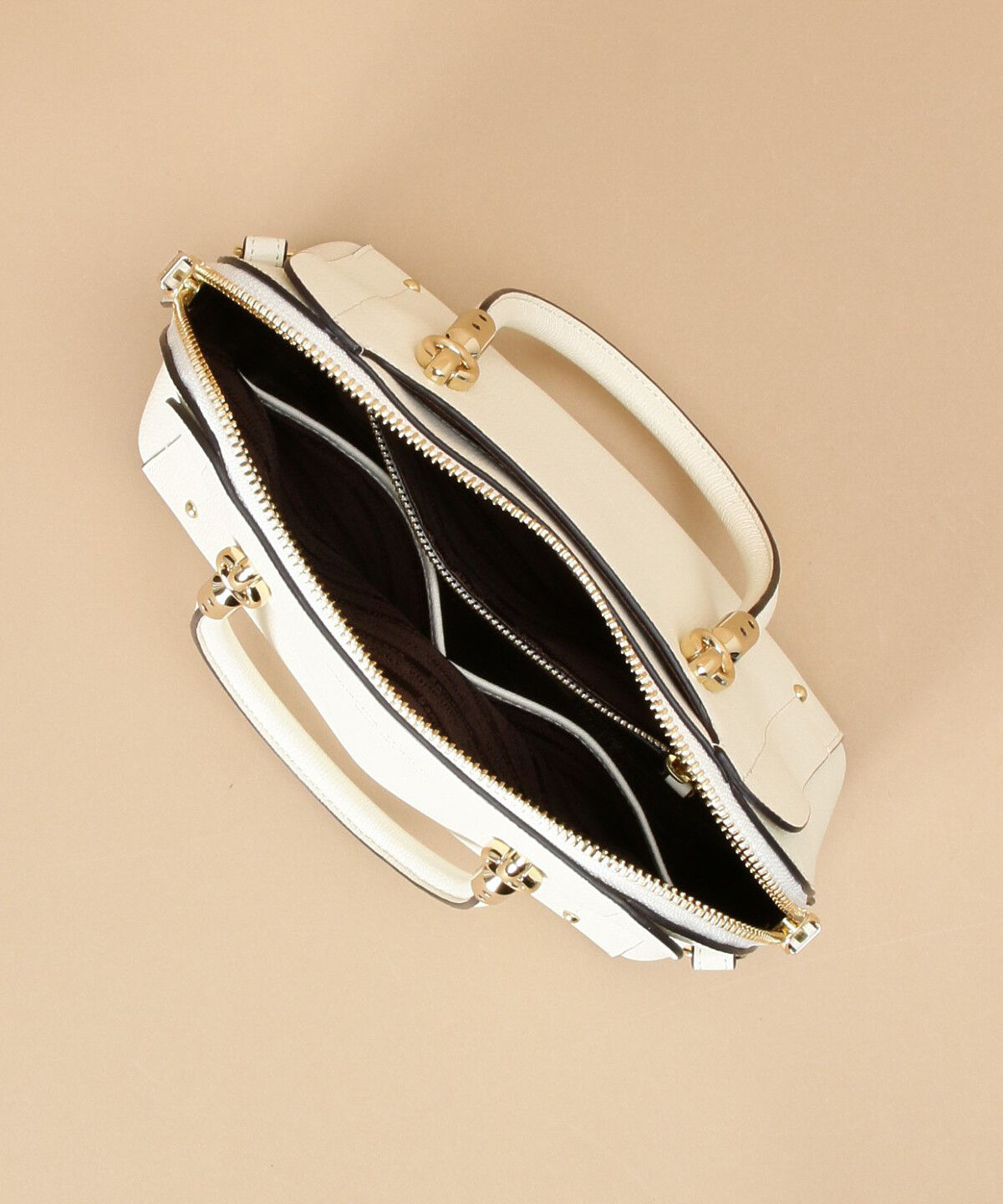 Samantha Thavasa「アベクトワ レザーハンドバッグ」|ハンドバッグ|