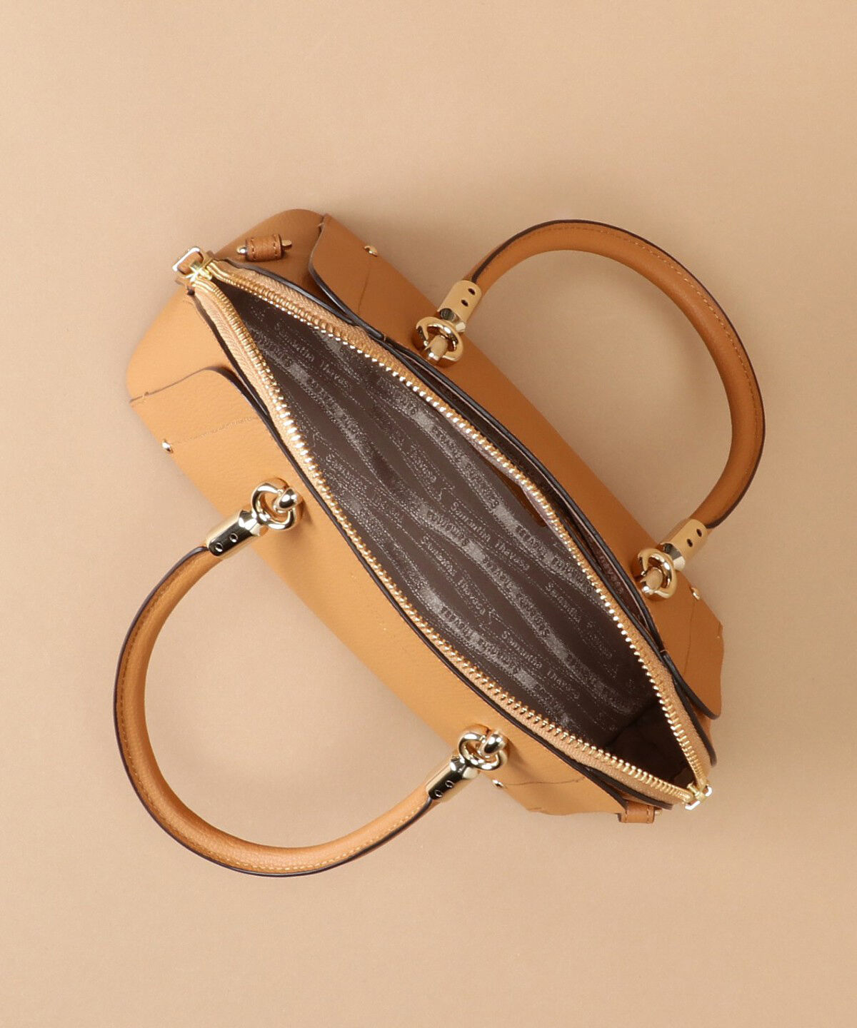 Samantha Thavasa「アベクトワ レザーハンドバッグ」|ハンドバッグ|