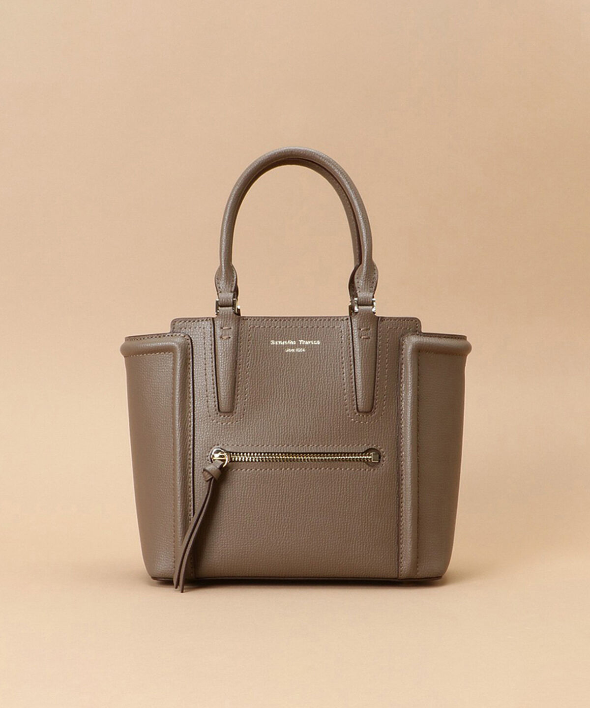 Samantha Thavasa「サマンサ カリヌー 小サイズ」|ハンドバッグ|グレージュ