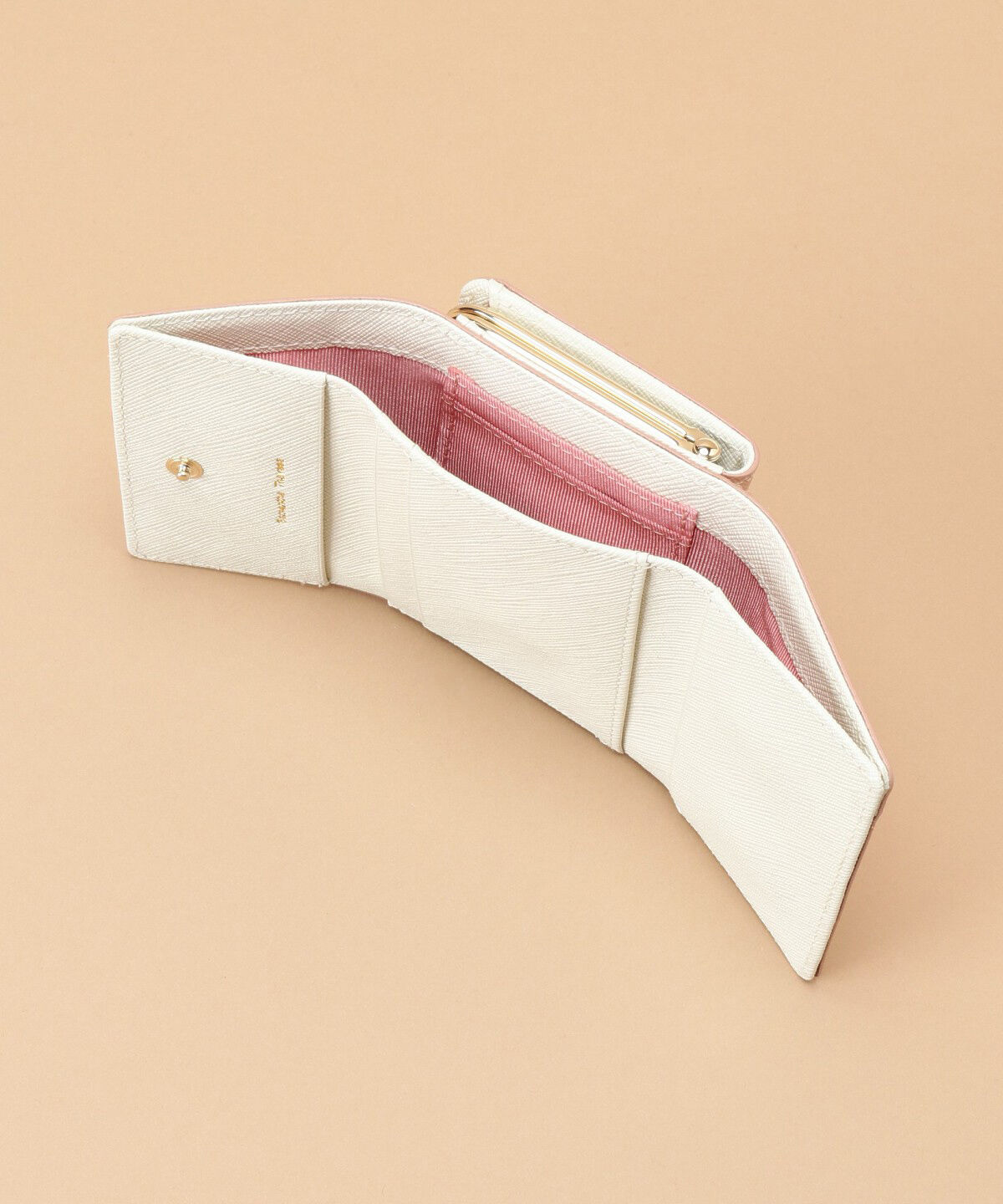 Samantha Thavasa「Pomme d'espoir ポムディスポワール バイカラー三つ折り口金財布」|財布|