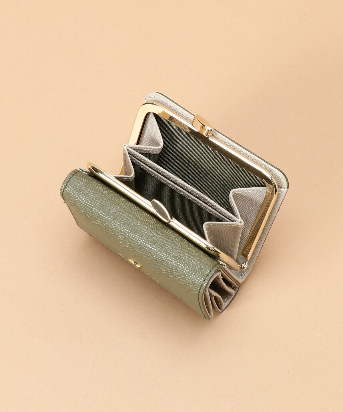 Samantha Thavasa「Pomme d'espoir ポムディスポワール バイカラー三つ折り口金財布」|財布|