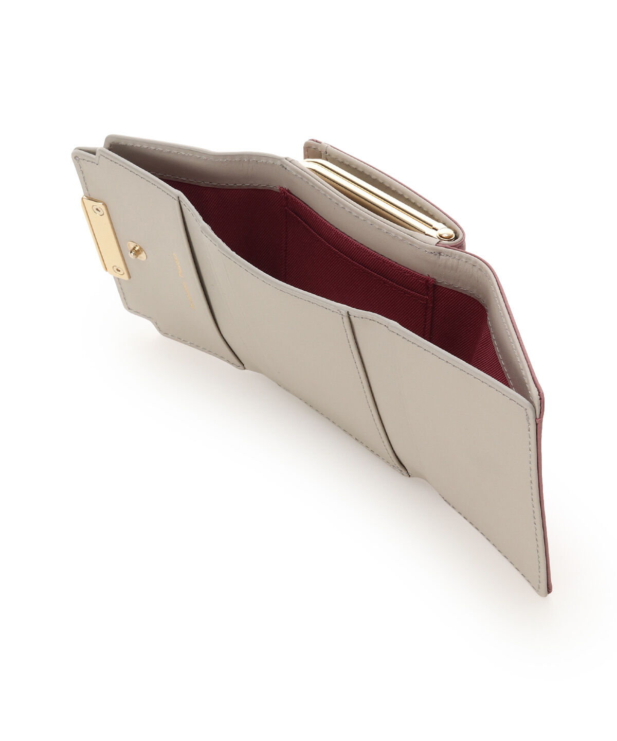 Samantha Thavasa「リボンモチーフ金具 口金折財布」|財布|