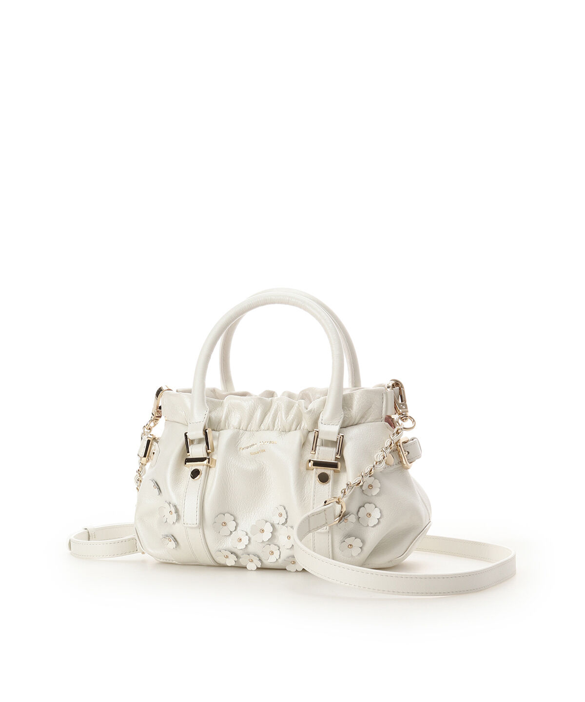 Samantha Thavasa「フラワーデザイン サマンサ ルプリュ・ミニョン ハンドバッグ ミニサイズ」|ハンドバッグ|