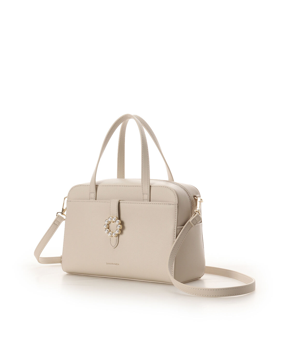 Samantha Vega「サークルパールハンドバッグ」|ハンドバッグ|