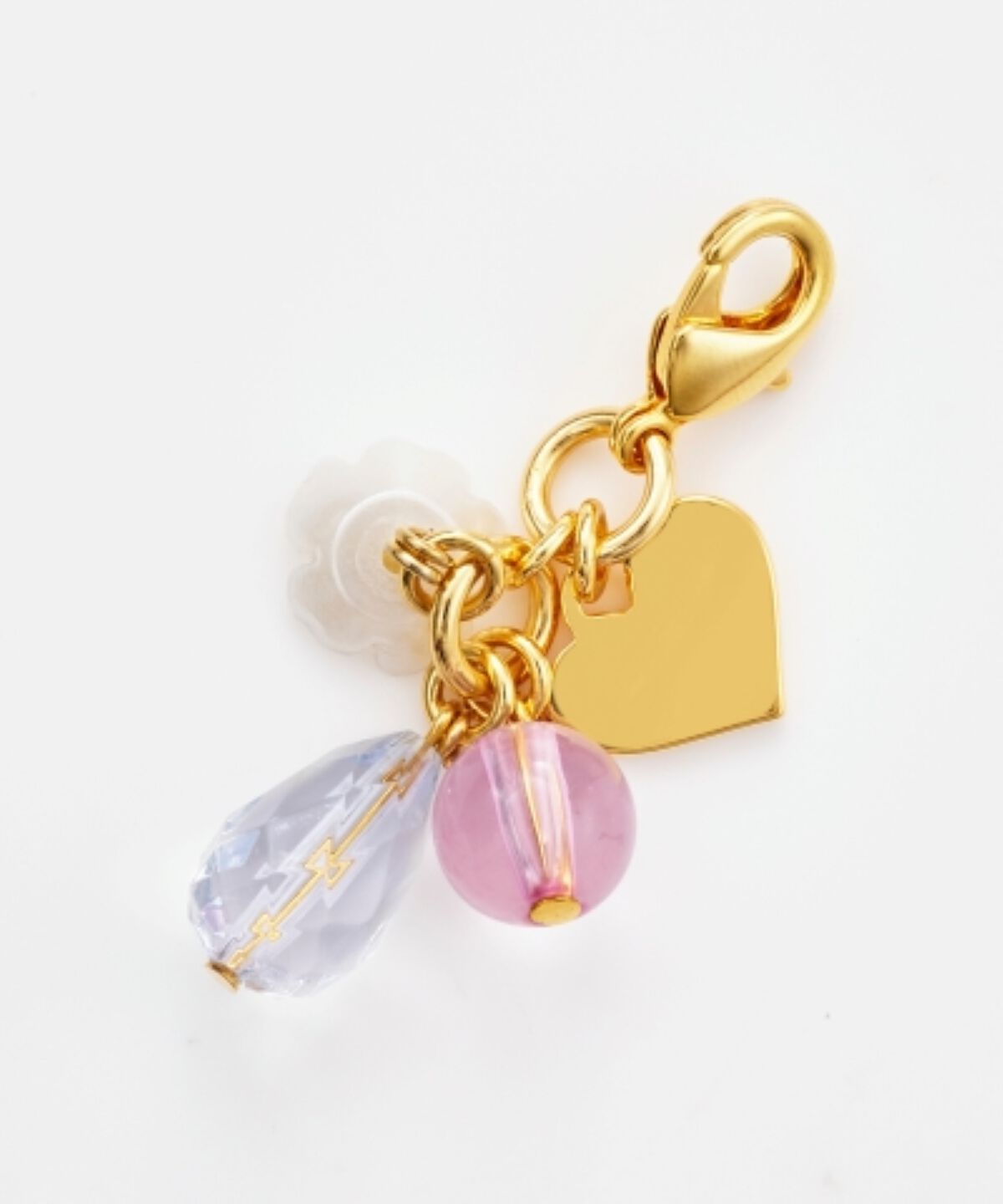 Samantha Thavasa Petit Choice「フラワービーズ ファスナーチャーム」|チャーム・キーホルダー|