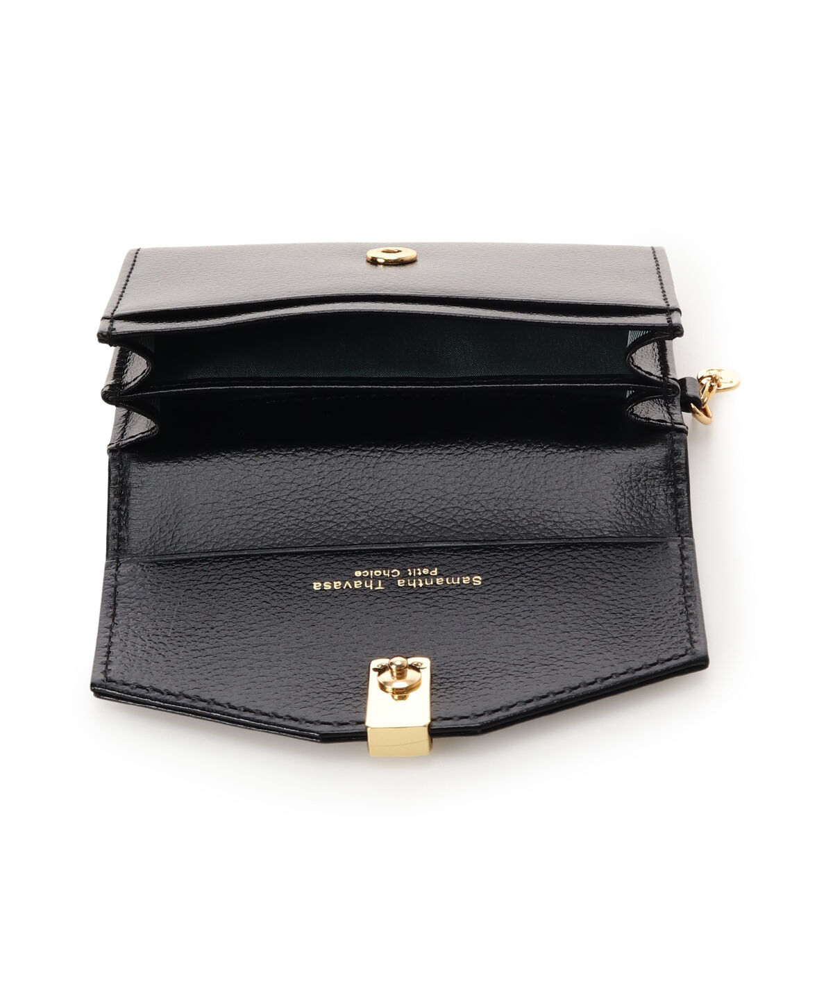 Samantha Thavasa Petit Choice「センターバックル 名刺入れ」|名刺入れ・カードケース|