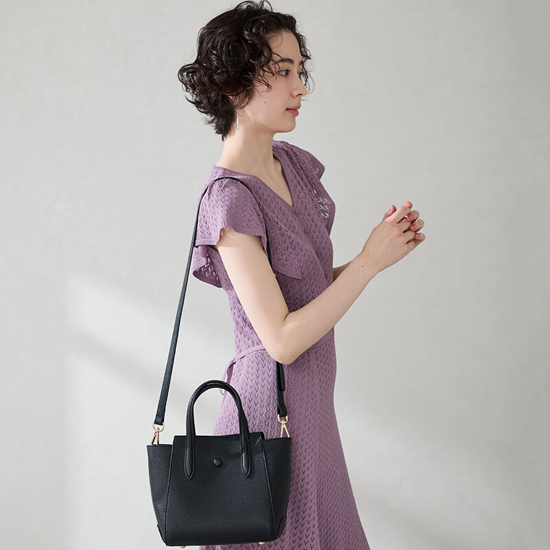 ORiental TRaffic「ボタンモチーフハンドバッグ/BA-266」|ハンドバッグ|