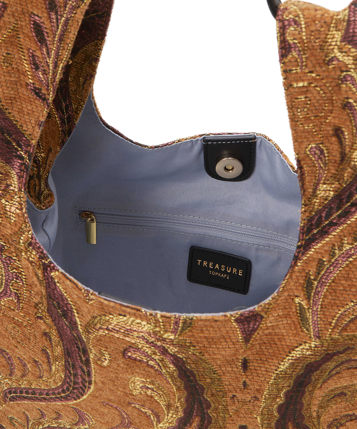 TOPKAPI TREASURE「【TREASURE TOPKAPI】ペイズリー柄 ジャガード 2WAY トートバッグ」|トートバッグ|