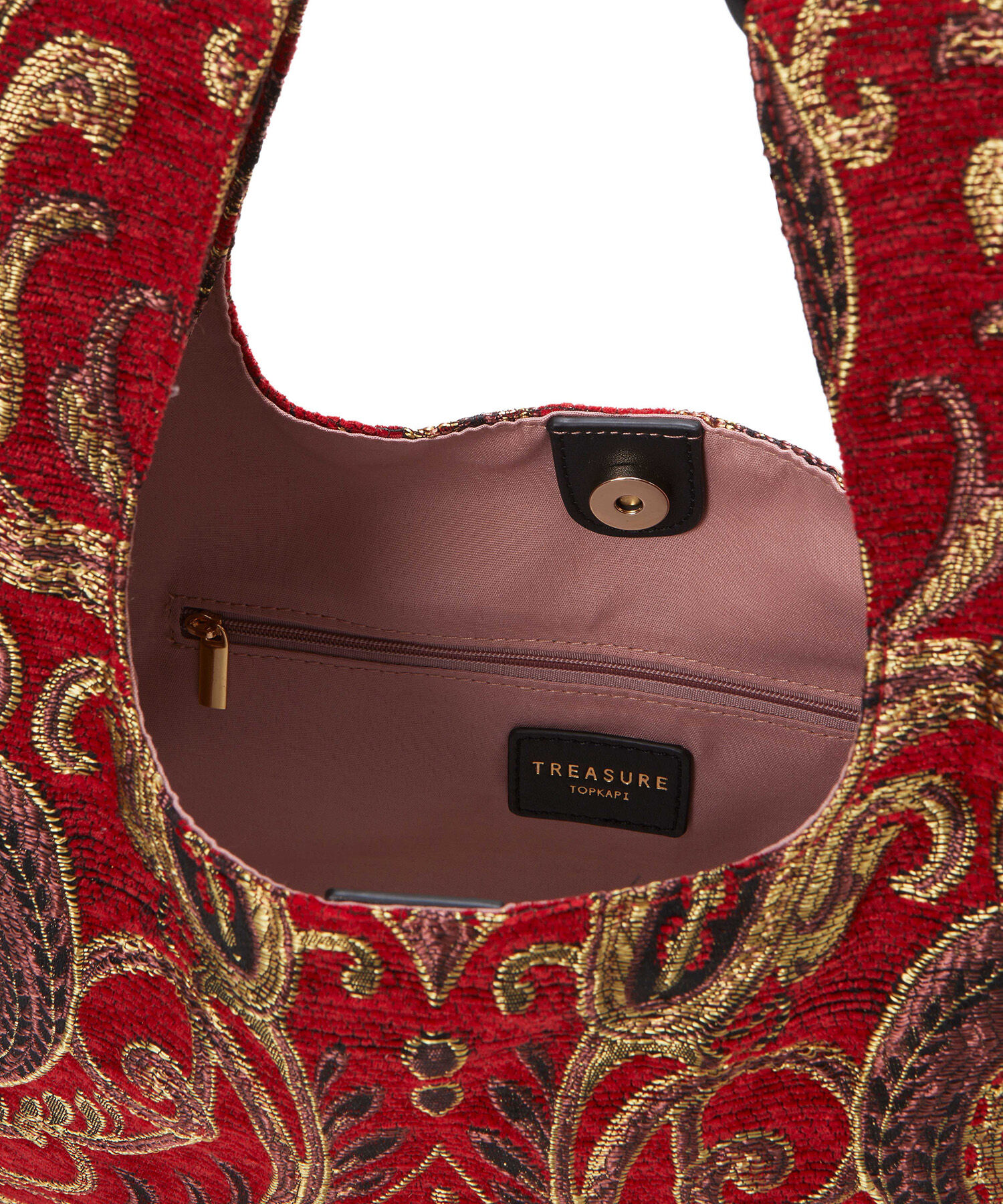 TOPKAPI TREASURE「【TREASURE TOPKAPI】ペイズリー柄 ジャガード 2WAY トートバッグ」|トートバッグ|