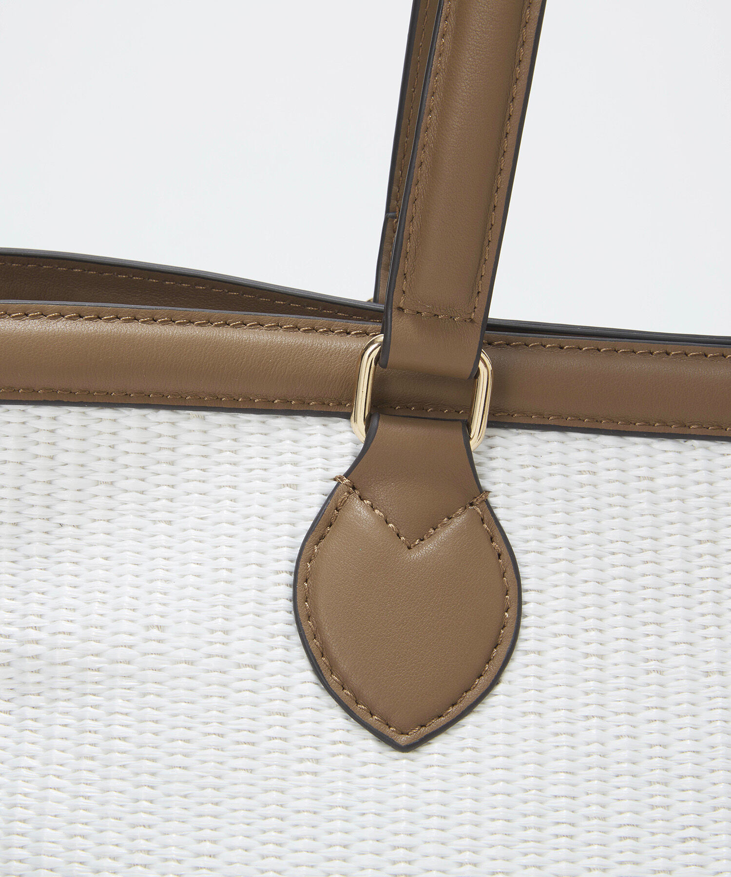 TOPKAPI BREATH「【Breath TOPKAPI】サングラスホルダー付き レザーコンビ カゴバッグ L 」|トートバッグ|