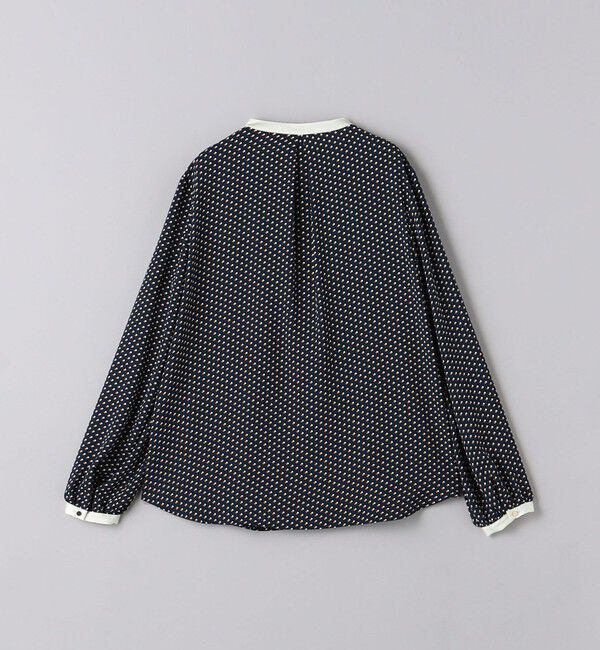 UNITED ARROWS「バイカラー パイピング ブラウス」|シャツ・ブラウス|