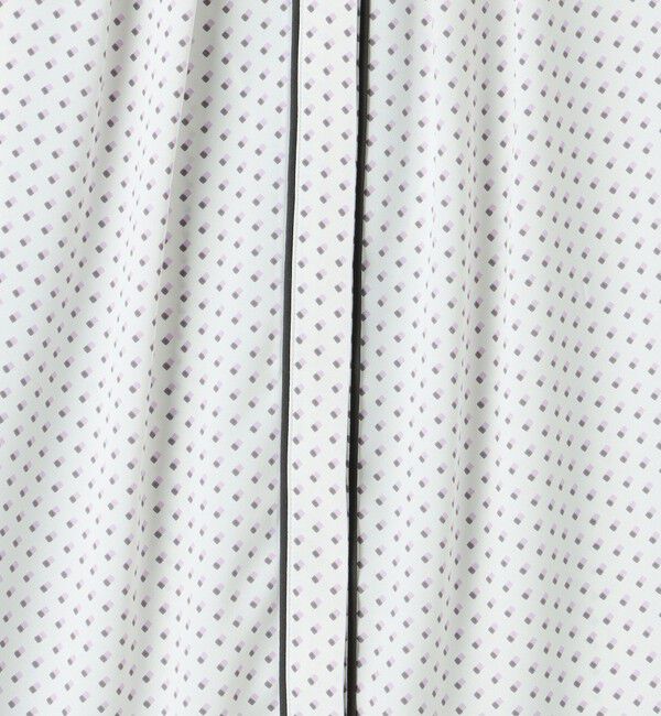 UNITED ARROWS「バイカラー パイピング ブラウス」|シャツ・ブラウス|