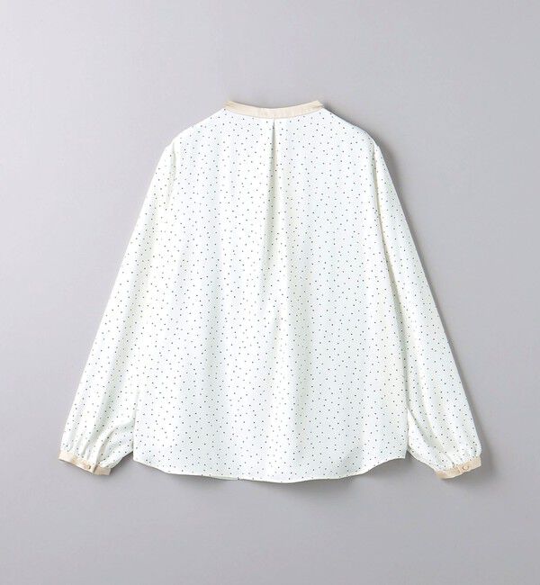 UNITED ARROWS「バイカラー パイピング ブラウス」|シャツ・ブラウス|