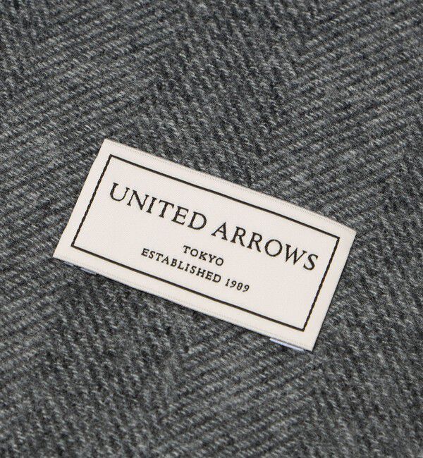 UNITED ARROWS「カシミヤ リバーシブル ヘリンボーン マフラー」|マフラー|