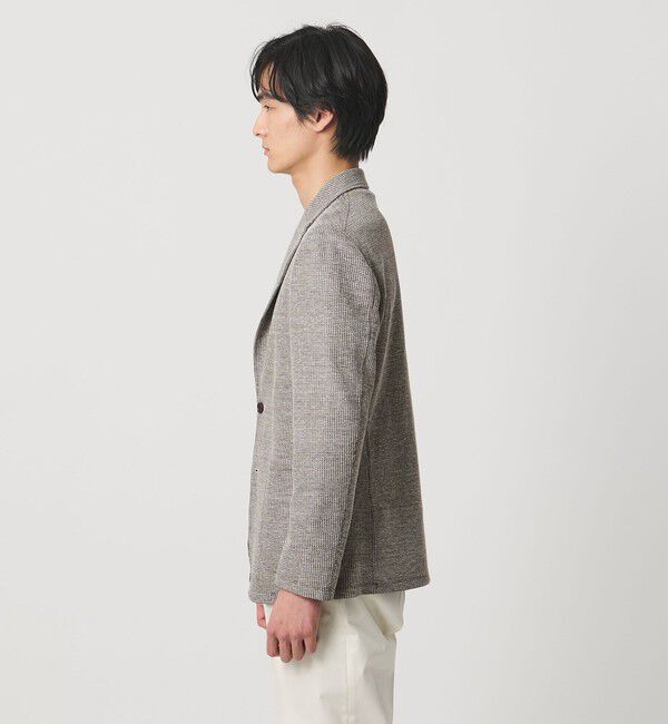 UNITED ARROWS「ハウンドトゥース シングル 2ボタン テーラードジャケット T-MODEL」|テーラードジャケット|