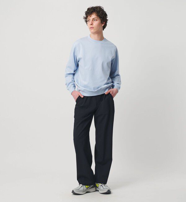 UNITED ARROWS「ポンチ ロングスリーブ スウェット ー抗菌防臭・接触冷感ー」|Tシャツ・カットソー|