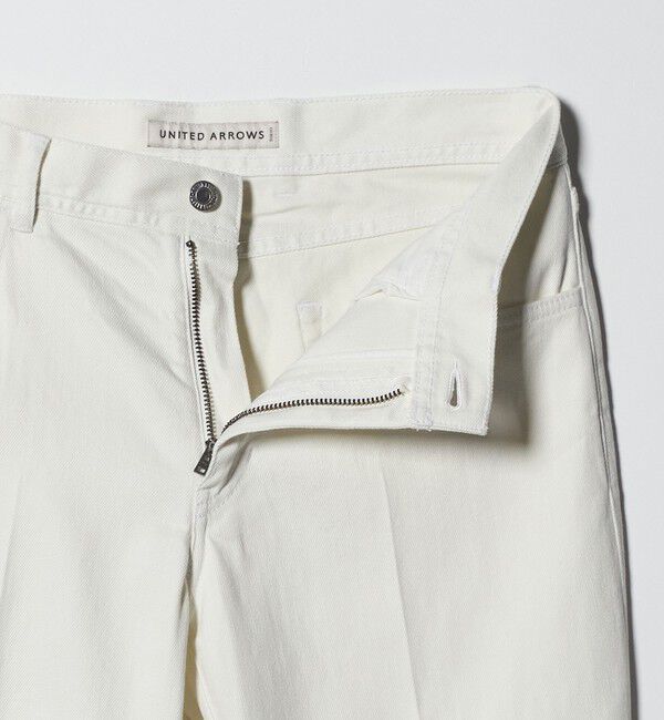 UNITED ARROWS「ドリル 5ポケット  ベーシック テーパード ノープリーツ パンツ」|チノ|