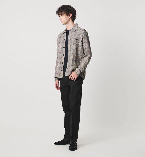 UNITED ARROWS「ドリル 5ポケット  ベーシック テーパード ノープリーツ パンツ」|チノ|